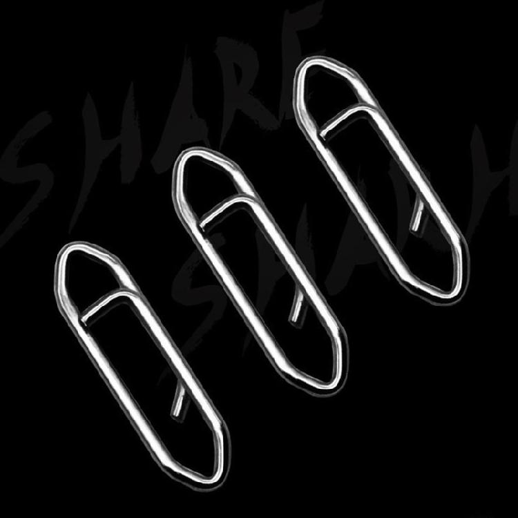 100Pcs Quickly Change Fishing Snapping Clip Hook Snapping Pin Fishing Snapping Swivels Easy Snapping Fishing Hook