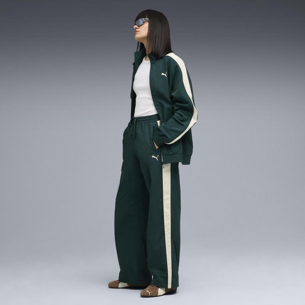 PuMa M T7 Oversized Track Jacket Green Terrain Wv 631876