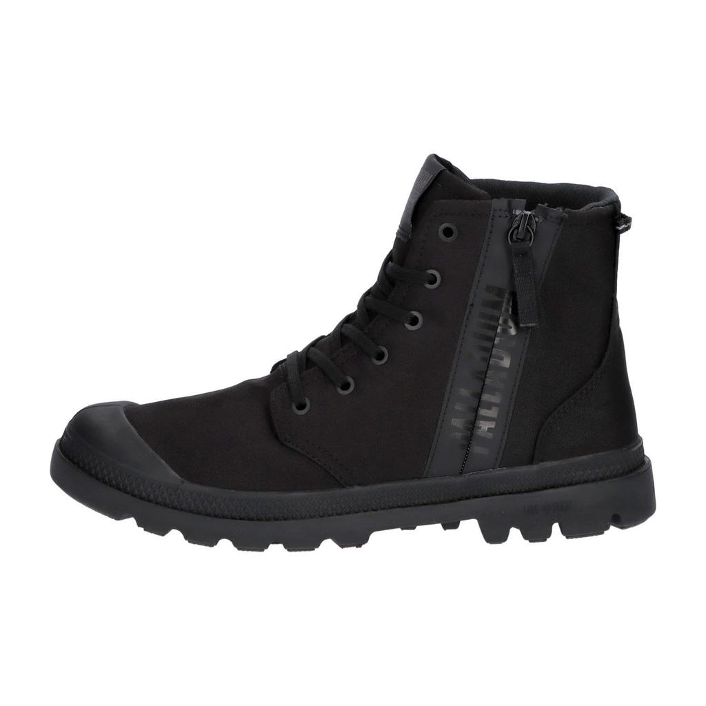 Palladium PAMPA HI SEEKER 2 Wasserdichte Sneakers mit Seite Ganz Schwarz Größe cm LITE+ WP+ Reißverschluss, (010), 28,0