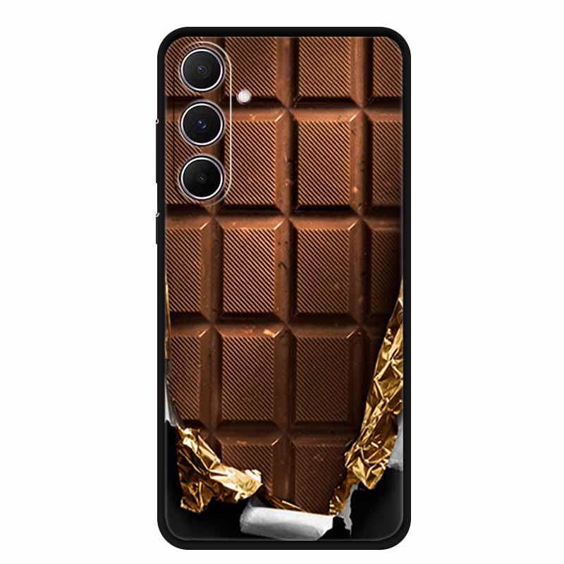 For Samsung Galaxy A55 5G Case Animals Soft Silicone TPU Phone Cases Back Cover For SamsungA55 Wolf Protector Cute Girl Shell