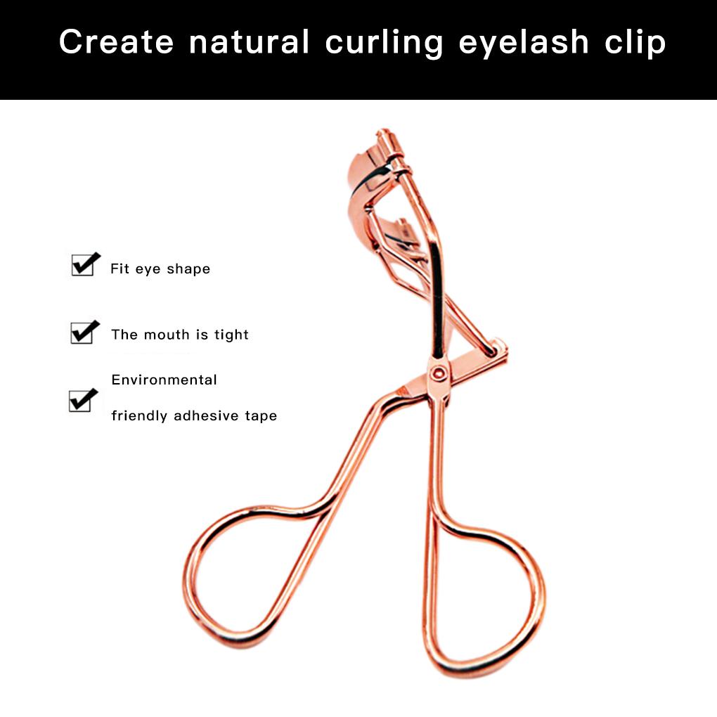 2PCS Eyelash Curler Eyelash Curling Tool Portable Cosmetic Makeup Curler