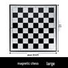 Magnetic Travel Games Set: Ludo, Gomoku, Land Battle Chess, Animal Chess, Checkers, Chinese Chess, International Chess, Military Chess