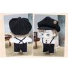 Multistyles Clothes Pants Suits Casual Wear Fashion Doll T-shirt Hat Fashion T-shirt Clothes for 20cm Doll/1/12 Dolls