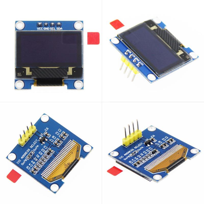 Raspberry Pi 4B OLED Display Module - 0.96" for CPU Temp & HDD Info (SSD1306)