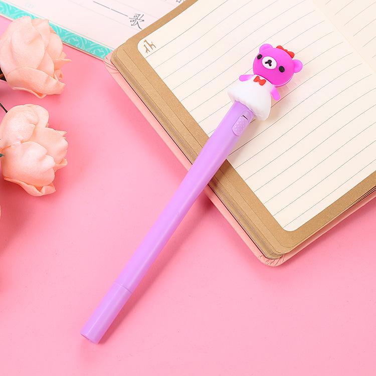 Unicorn Light-Up Pen – Creative Macaron Color Water-Based Student Stationery