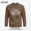 Mark Fairwhale 200g Heavyweight Breathable Cotton Long-Sleeve T-Shirt