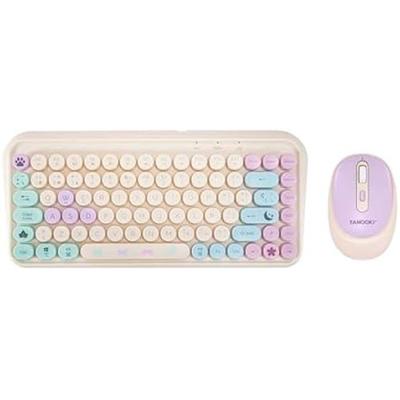 Wireless Keyboard and Mouse Set - TANOOKI - QWERTY - Bluetooth - 2.4 GHz - 85 Keys