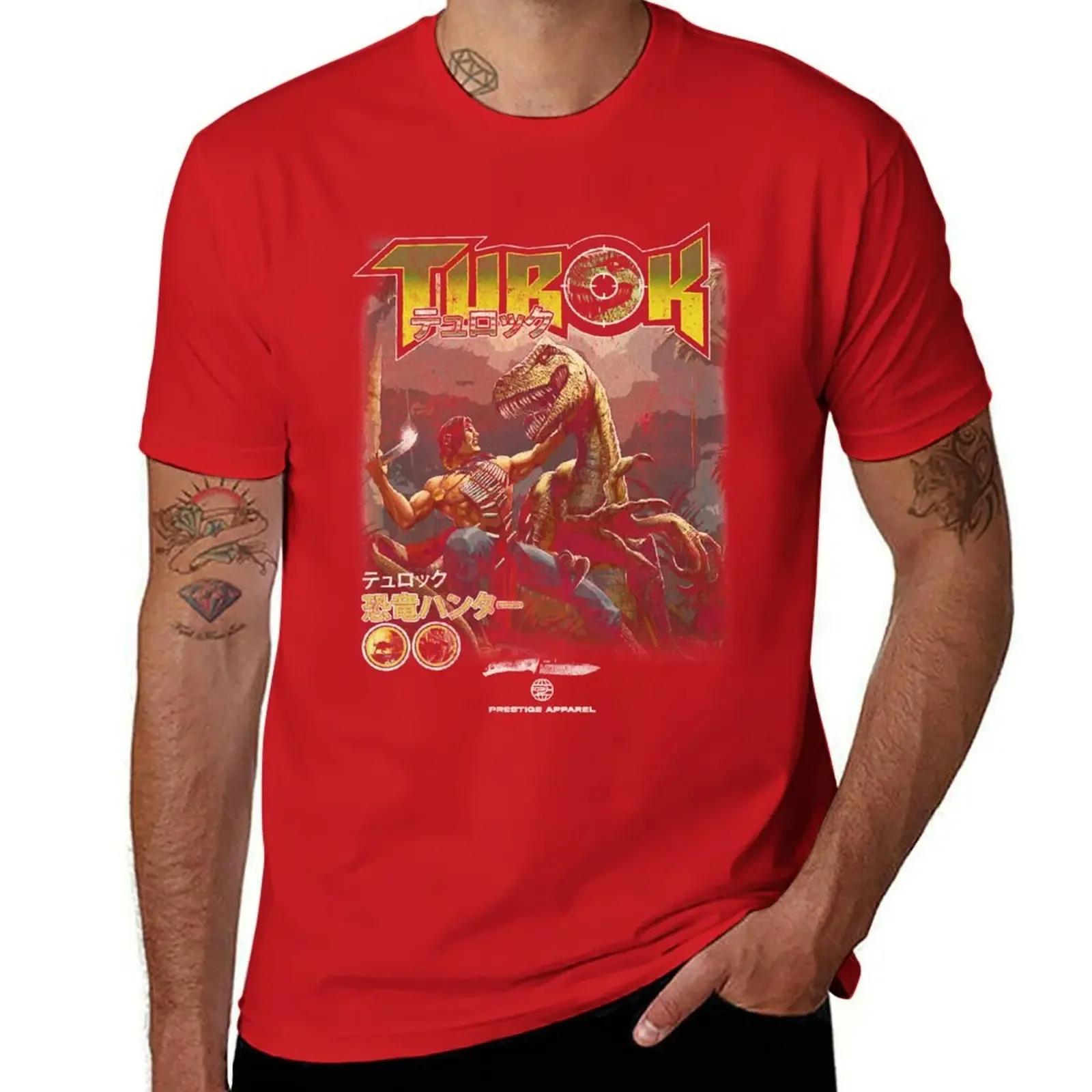 TUROK For Fans T-Shirt heavyweights funnys korean fashion mens graphic t-shirts anime S
