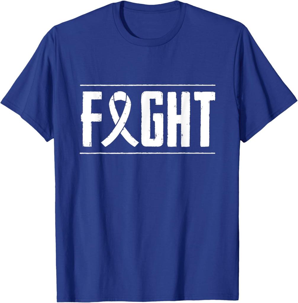 Lung Cancer Fight Cancer Ribbon Cancer Awareness Unisex T-Shirt