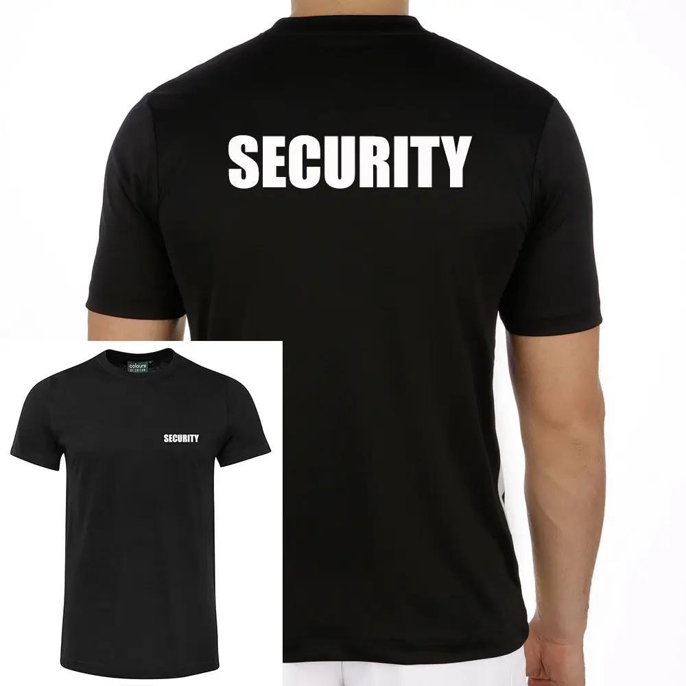 Safety Bodyguard TShirt 100 Cotton ONeck Short Sleeve Summer Casual Mens Tshirt Streetwear S