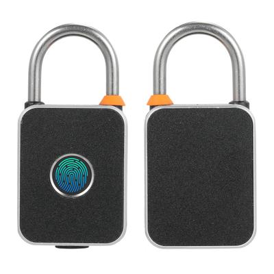 Cadenas à empreintes digitales, cadenas intelligent avec chargement USB biométrique étanche sans clé pour