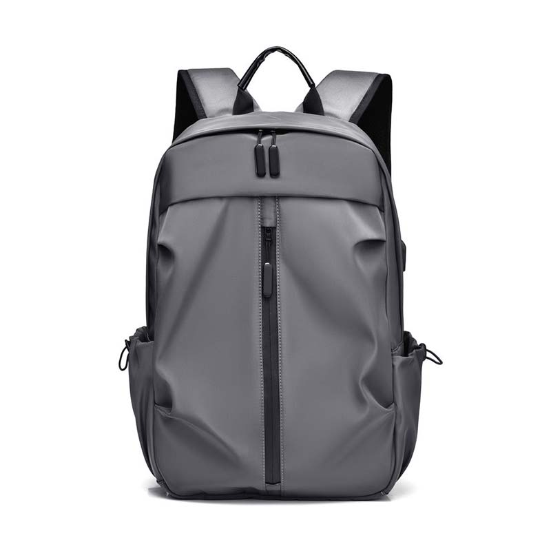 SCIONE Men's Casual Large-Capacity Backpack Lightweight Burden-reduced Waterproof Solid Color Minimalist Outdoor Leisure Sports Backpack