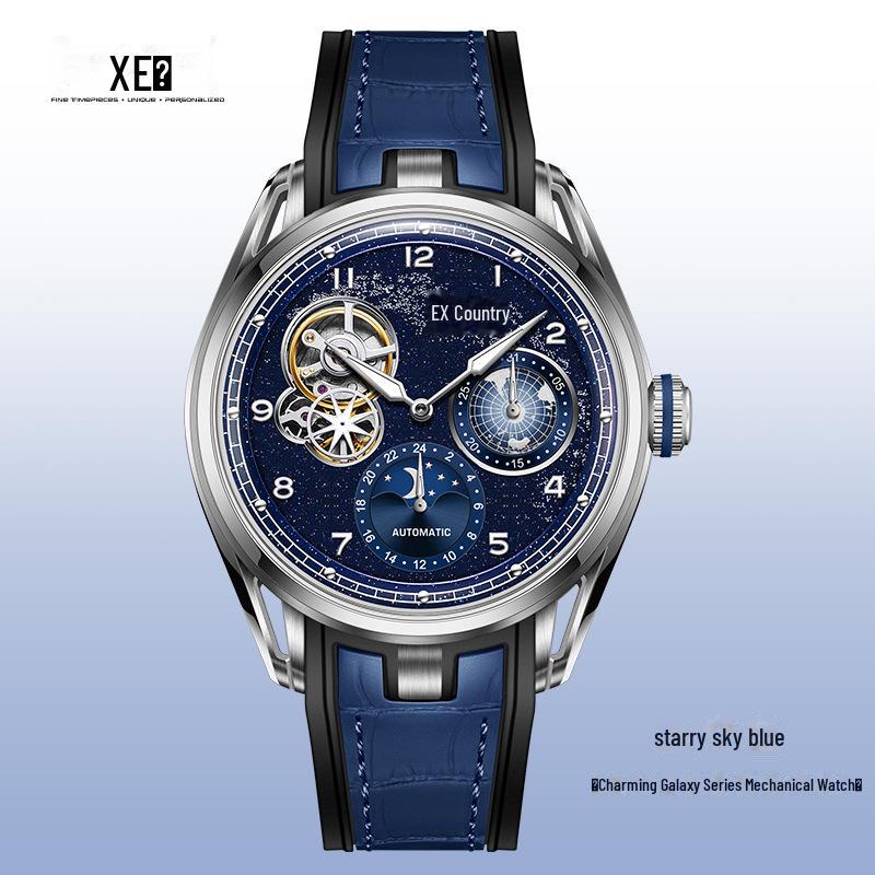 

Мужские механические часы с турбийоном «Солнце, Луна и Звезды» высшего класса