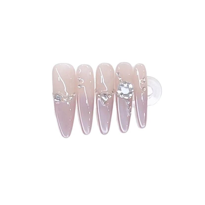 Armură Făcută Manual, Stea, Lună, Sclipici, Câine Lung și Subțire, Ochi de Pisică Pură și Gheață Simplu Plasture pentru Manichiură