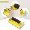 Hand Sander Grinder Metal Clip for Drywall Sandpaper Holder with Handle Sanding Block