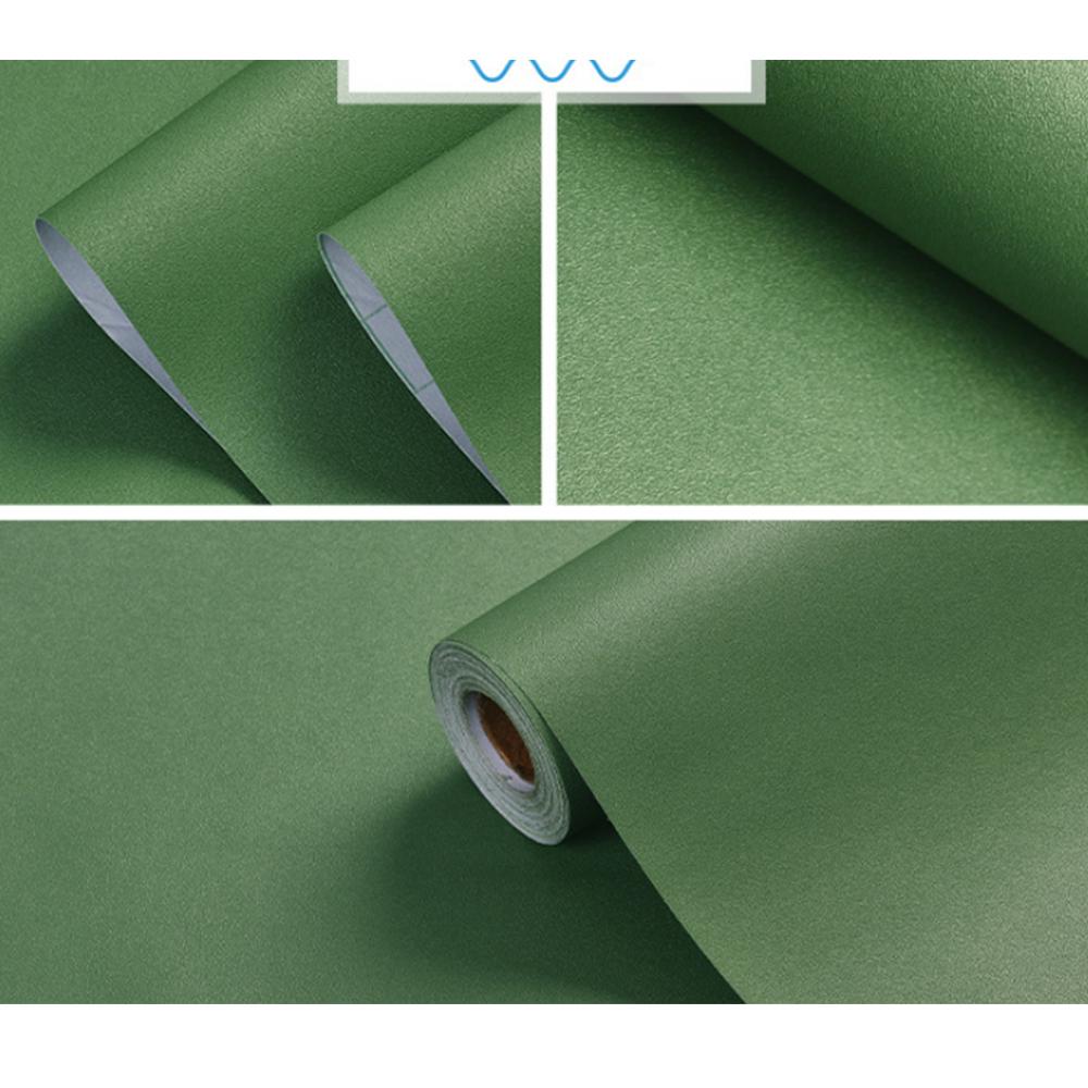 Wasserdichte Matte Wandverkleidung Schwarzes Vinyl Selbstklebende Aufkleber Für Wand Möbel Wohnzimmer Kontaktpapier Heimdekoration