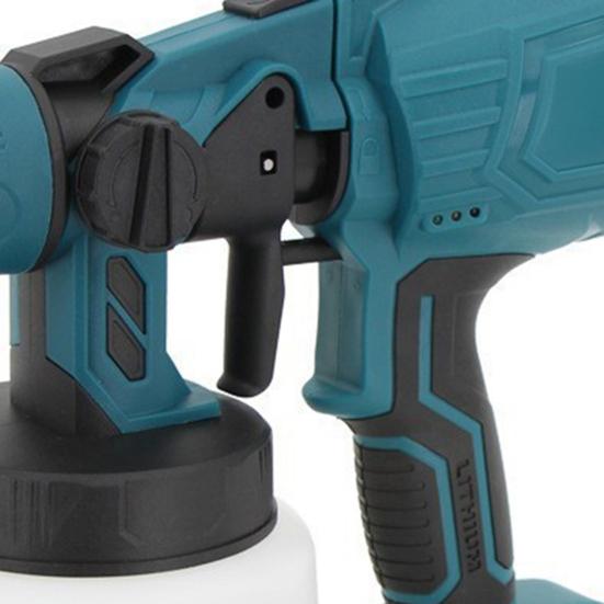 Cordless Paint Sprayer with Detachable Tank 3 Spray Patterns Adjustable Flow Control