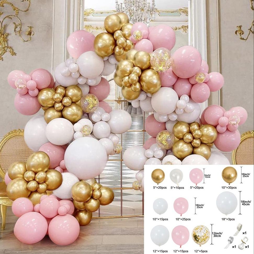 Balloon Set Wedding Birthday Party Arrangement Balloon Set Party Decoration Balloon Chain Set