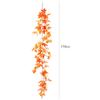 Artificial Maple Leaf Garland Rattan Hanging Vines for Wedding Home Wall Decor