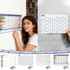 Year Round English Version Desk Calendar Tabletop And Wall Calendar, Creative And Minimalist Planner