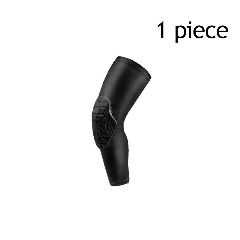 1 шт. Мужская баскетбольная наколенник Фитнес наколенник Защита от столкновений Снаряжение для бега Велосипеда Пешего туризма M
