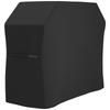 Grill Cover, BBQ Cover, Weatherproof Gas Grill Cover with Velcro Fasteners, Oxford, Black, 147 x 61 x 120 cm