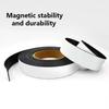 1-10M DIY Strong Flexible Magnet Strip Self Adhesive Magnetic Tape Rubber Magnet Tape Soft strip tape strong back glue 39.37inch