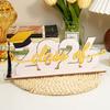 Graduation Decorations Class of 2026 Wood Table Centerpieces Congrats Grad Wooden Sign Graduation Table Toppers Gift