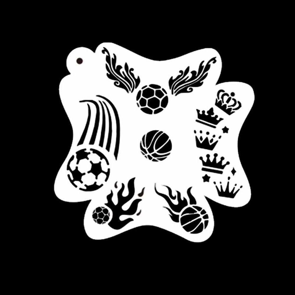 Hand Painting Face Paint Templates Reusable DIY Makeup Tools Body Art Paint Stencils  Drawing