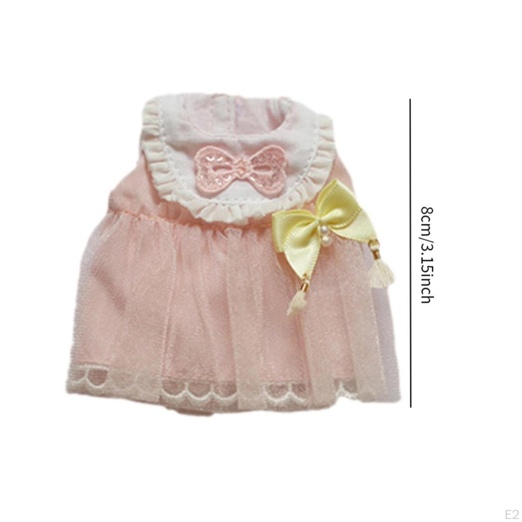 Bear Clothes Plush Toy Clothes,Costume,Doll Dress up,Sleeveless,Fashion,Jointed Dress, for 12