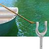 Aluminum Construction Aluminum OarLock Side Mount Premium Marine Rowlock Base Construction Fork Design Boat Paddleforks Canoe