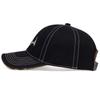 Embroidered Fishbone Baseball Cap Summer Outdoor Sports Sun Protection Duckbill Hat