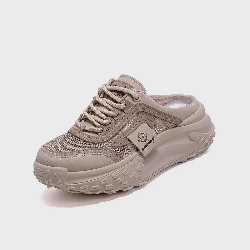 Dam Casual Mesh Slip-On Sandaler, Sommar Utomhus Sportskor Q070 (2025-modellen)