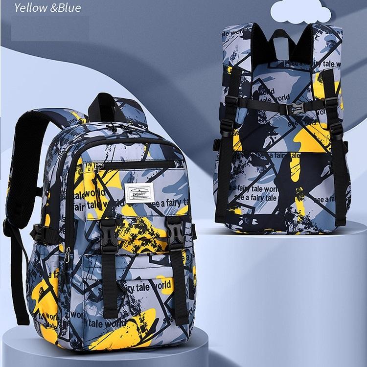 Primary School Camouflage School Bag Children's Light Casual Backpack BLBL5236