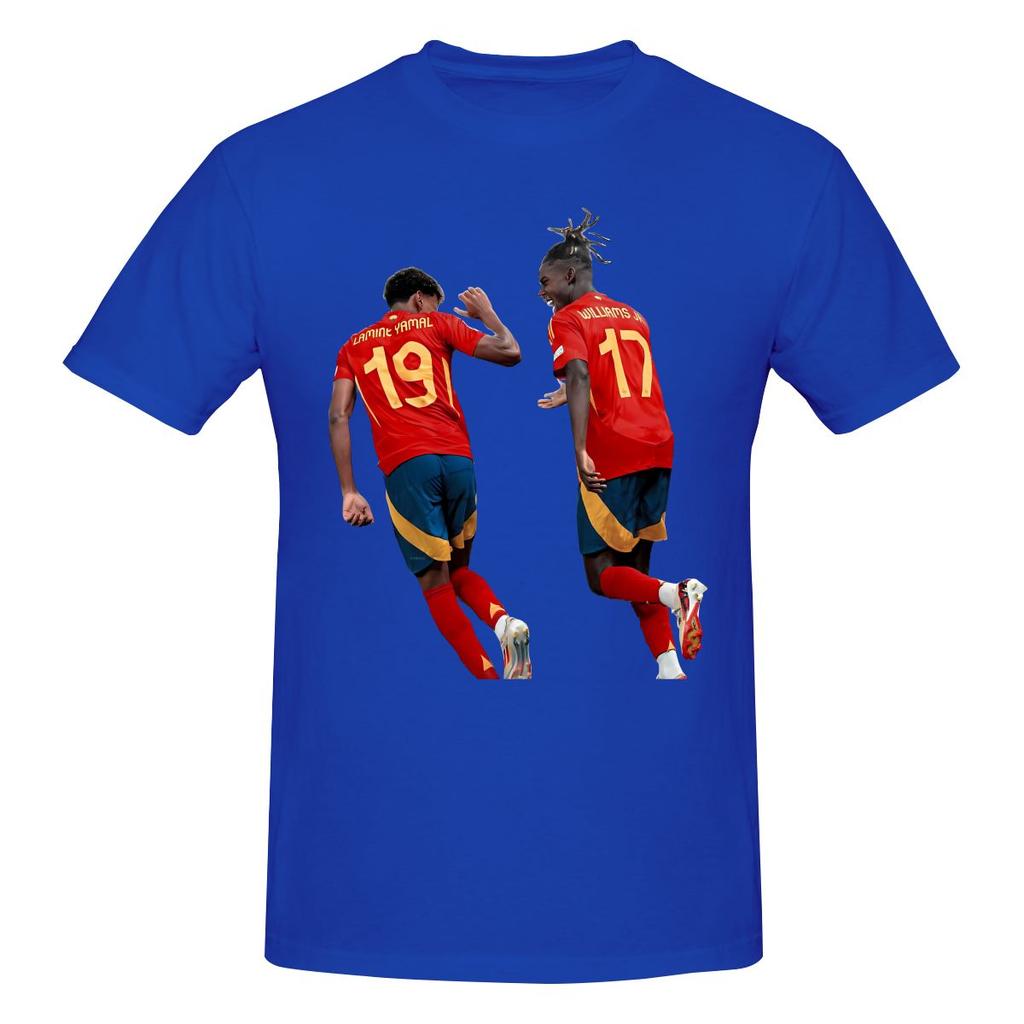 Camiseta Estampada Unisex Divertida Lamine Yamal Nico Williams Camiseta Unisex Baloncesto
