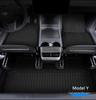 2022 Tesla Model Y TPE Non-Slip Wear-Resistant Foot Pads: 5/7-Seat Front & Rear Trunk Mats