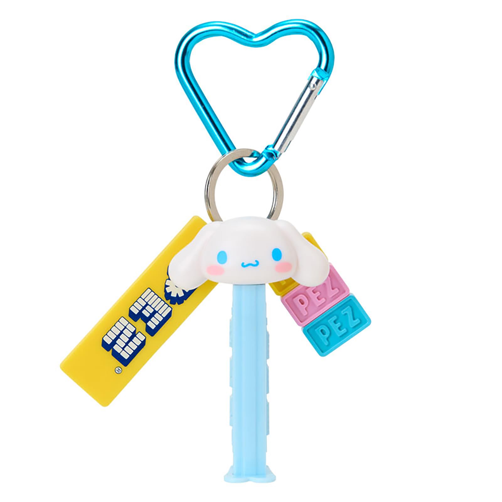 Sanrio PEZ Cinnamoroll Keychain with Carabiner 364495