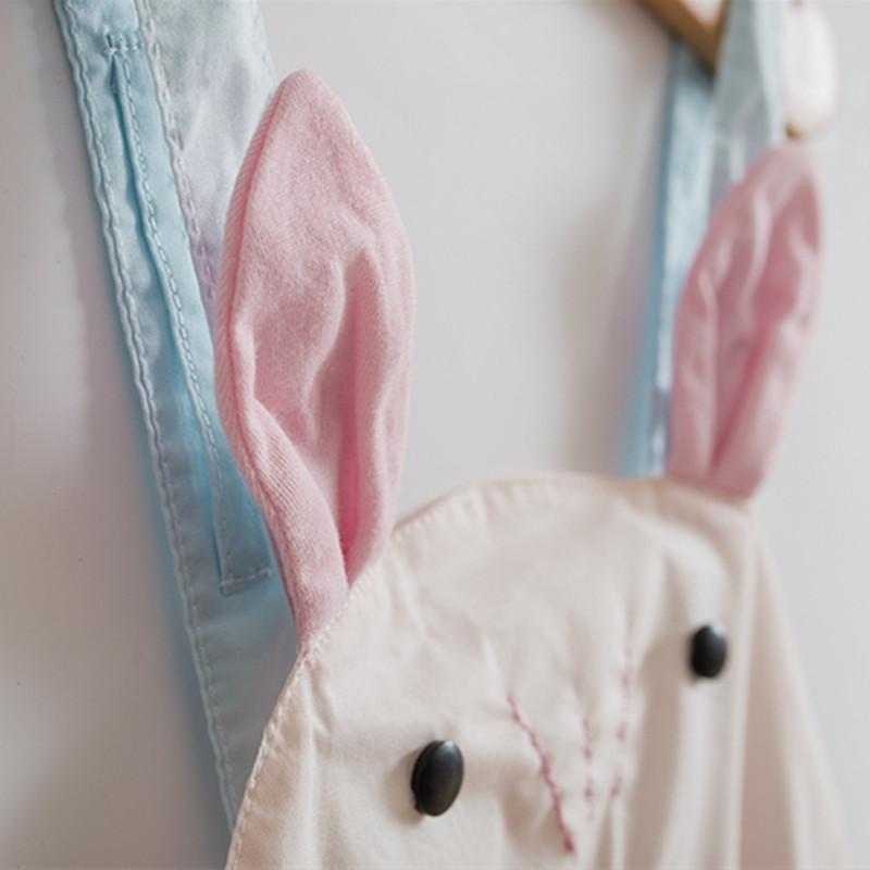 YUBAOBEI Baby Girl sukienka na ramiączkach dla dzieci dzieci kreskówki uszy królika bez rękawów śliczne dziewczyny na co dzień bawełniana sukienka