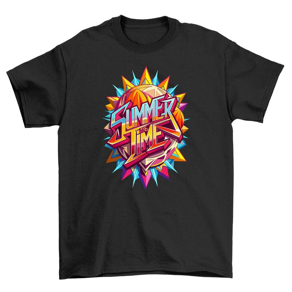 Summer_82 feel - Retro Summer Time T-shirt, 100% Cotton, Funny Unisex Tee for No