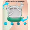 Anti-fall Earphone Case with Carabiner Silicone Earbuds Cover Dustproof Shockproof Charging Box Shell for SHOKZ OpenFit 2+ T921