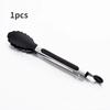 2025 new Silicone Food Tong Stainless Steel Kitchen Tongs Silicone Non-slip Cooking Clip Clamp BBQ Salad Tools Grill Kitchen Accessories for