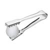 Serrated Tips 304 Stainless Steel Tongs Rust-Resistant Serrated Tongs Durable Ice Cube Tongs  Home
