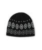 ETCE Nordic Jacquard Beanie (Black)