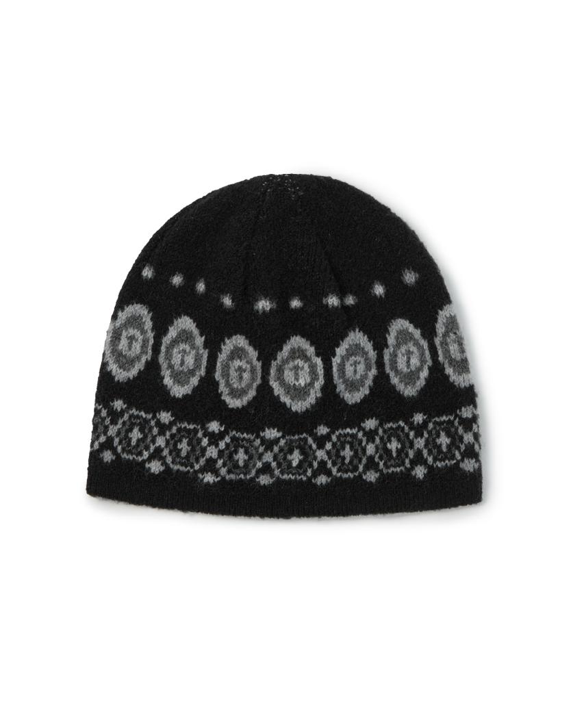 ETCE Nordic Jacquard Beanie (Black)