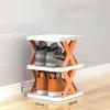 Stackable Shoe Rack Multi Layer Shoes Storage Organizer Removable Space Saving Shoes Shelf Plastic Shoes Cabinets Home Supplies