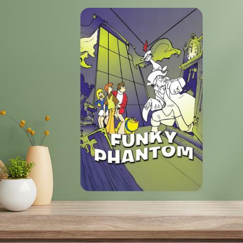 

The Funky Phantom Classic TV Show Metal Poster Sign 20x30cm（7.8x11.8inch）