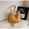 Ielgy Autumn Winter Kitten Plush Bag Trendy Fashion Cute Preppy Style Large Capacity Tote Bag