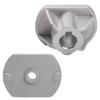 1/2 Stück Rasenmäherhalter Ø20 Halter für CastelGarden Für Stiga Für Honda Aufsitzrasenmäher 25463200/0 Gartenwerkzeug Zubehör
