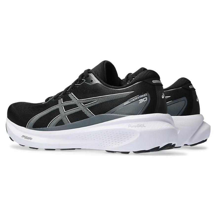 Asics Gel Kayano 30 'Black Sheet Rock' (Unisex) Black / Sheet Rock Running Shoes 1011B548 002