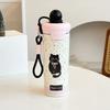 Cute Insulated Water Bottle 316 Stainless Steel Cold Beverages Cups Fashion Thermos Bottle  Sports